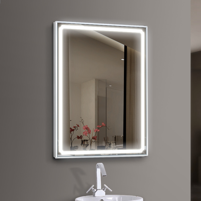 Aluminum Framed LED Lighted Bathroom Mirror DBS-66 (2)