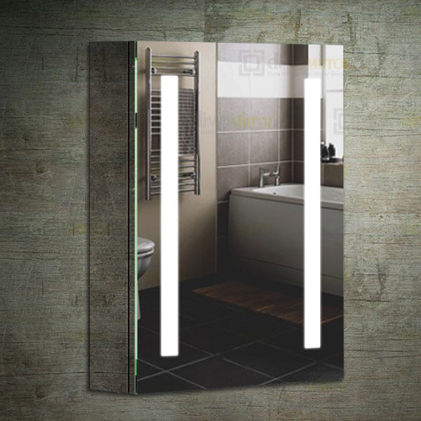 Bathroom Aluminum LED Lighed Medicine Cabinet DTA-03 (1)