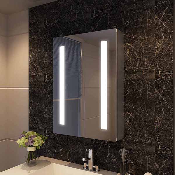 Bathroom Aluminum LED Lighed Medicine Cabinet DTA-03 (2)