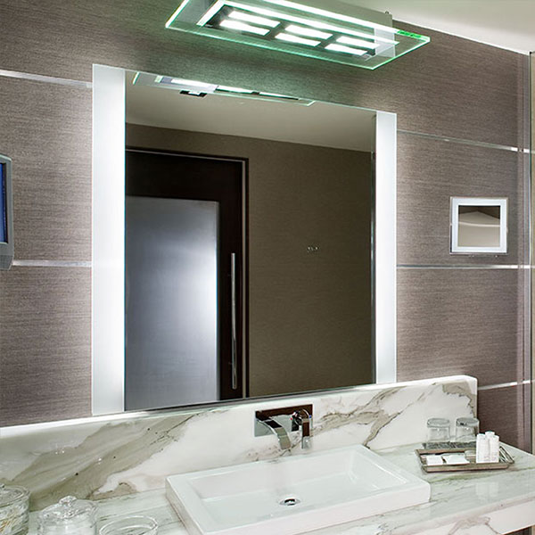 Bathroom Wall Mount Vanity Backlit Mirror,China LED Bathroom Mirror Factory,Manufacturers,Backlit Hotel Bathroom Mirrors,LED Lighted Mirror Cabinet Suppliers Wholesale Supplier