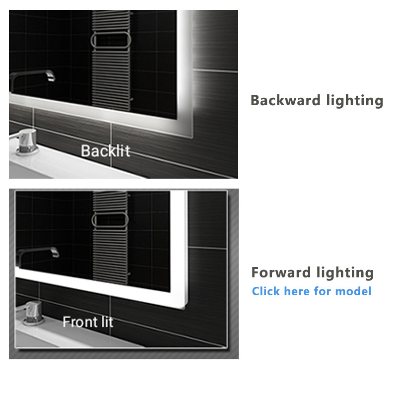 CE UL LED Backlit Bathroom Mirror DBS-15a