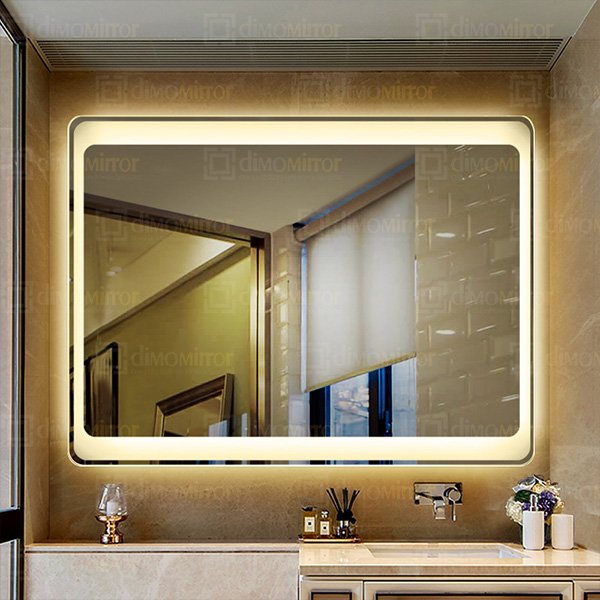 Dimmable LED Backlit Mirror,China LED Bathroom Mirror Factory,Manufacturers,Backlit Hotel Bathroom Mirrors,LED Lighted Mirror Cabinet Suppliers Wholesale supplies Supplier