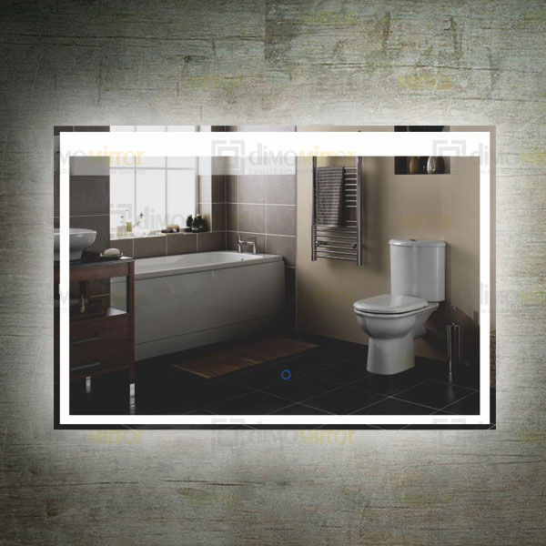 Various Designs LED Backlit Bathroom Mirror Wholesale