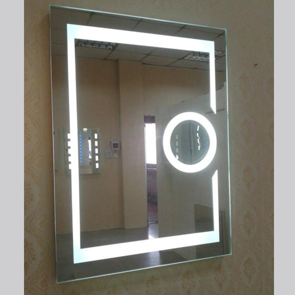 DBS-26 LED Illuminated Mirror with Magnified Makeup Glass (2)