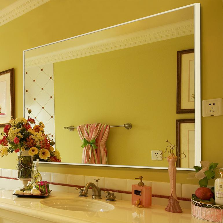 Rectangle Black Framed Bathroom Vanity Mirror DFS-01 (2) 