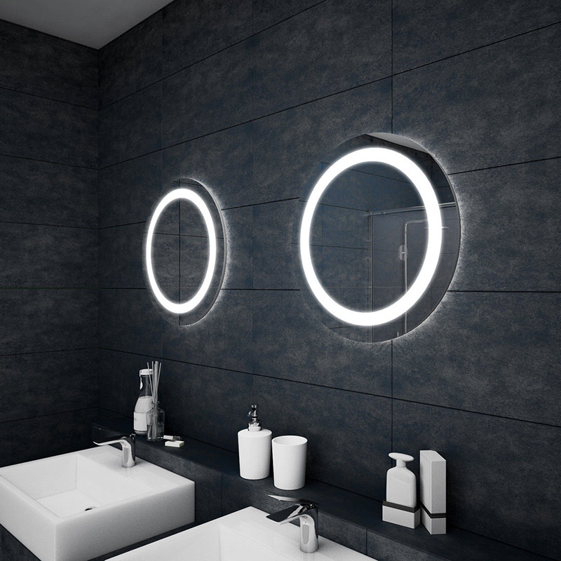 DMR-08 Round LED bathroom mirror (3)
