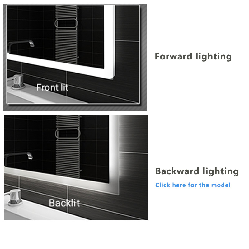 Hilton Approved Backlit LED Bathroom Mirror 2