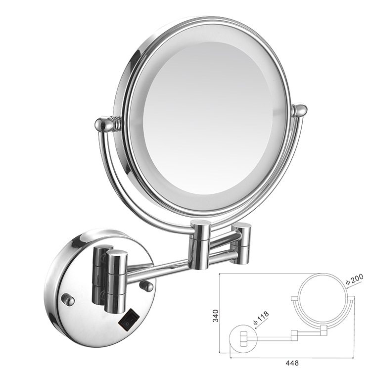 Hotel Bathroom Magnifying Makeup Mirrors  (3)