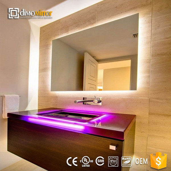 Hotel Renovation Backlit Bathroom Mirror,China LED Bathroom Mirror Factory,Manufacturers,Backlit Hotel Bathroom Mirrors,LED Lighted Mirror Cabinet Suppliers Wholesale Supplier