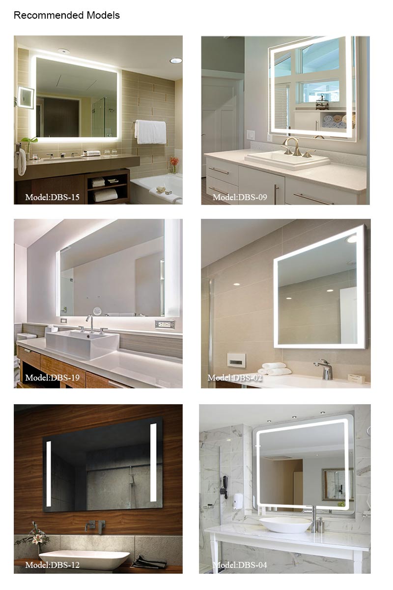 Westin Hotel-bathroom-mirror-led-backlit-mirror-with-light-manufacturer-suppliers-china