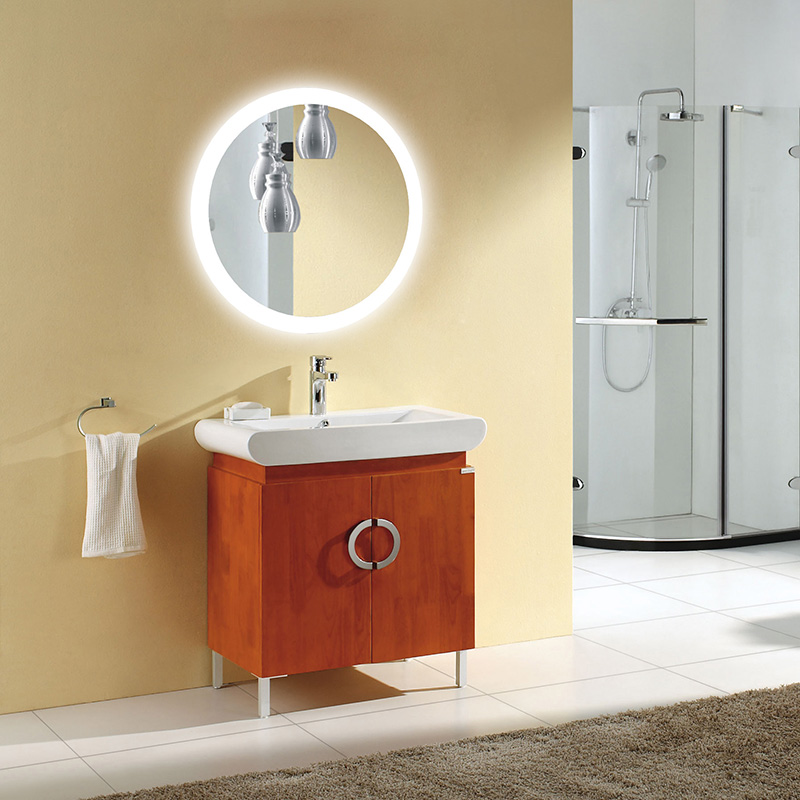 Metal Framed LED Bathroom Mirror