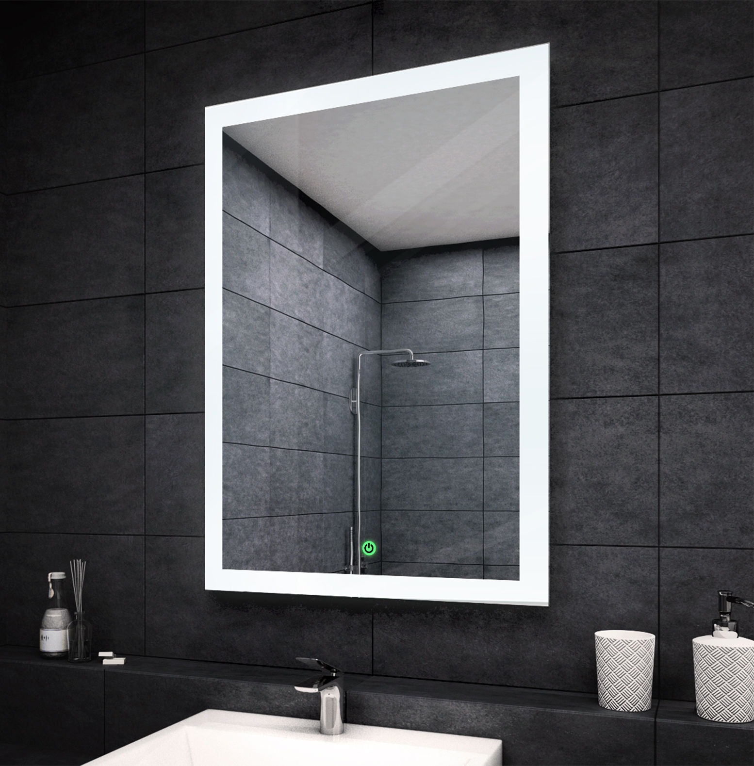Hilton Approved Backlit LED Bathroom Mirror (3)